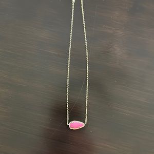 Kendra Scott Skylie Necklace in Neon Pink